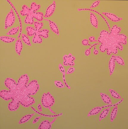 Flower Designs For Fabric Painting. 5 Final-Flower-Patch-Stencils