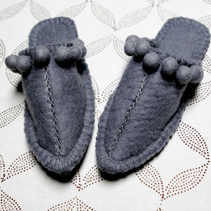 les-indiennes-felt-slippers